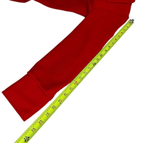 Vintage Red Casual Polyester Blazer Women’s Size 17/18 - Picture 8 of 10